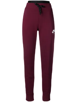 maroon nike track pants