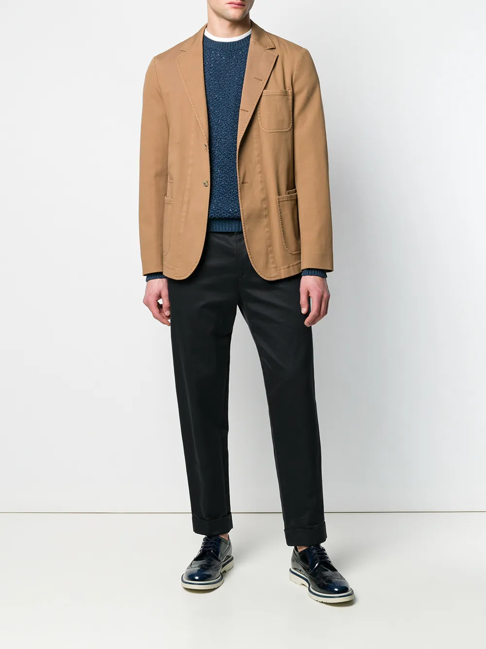 Boglioli classic fitted blazer | Blazers | Image 2