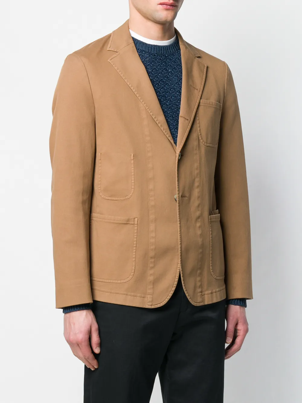 Boglioli Getailleerde blazer Bruin