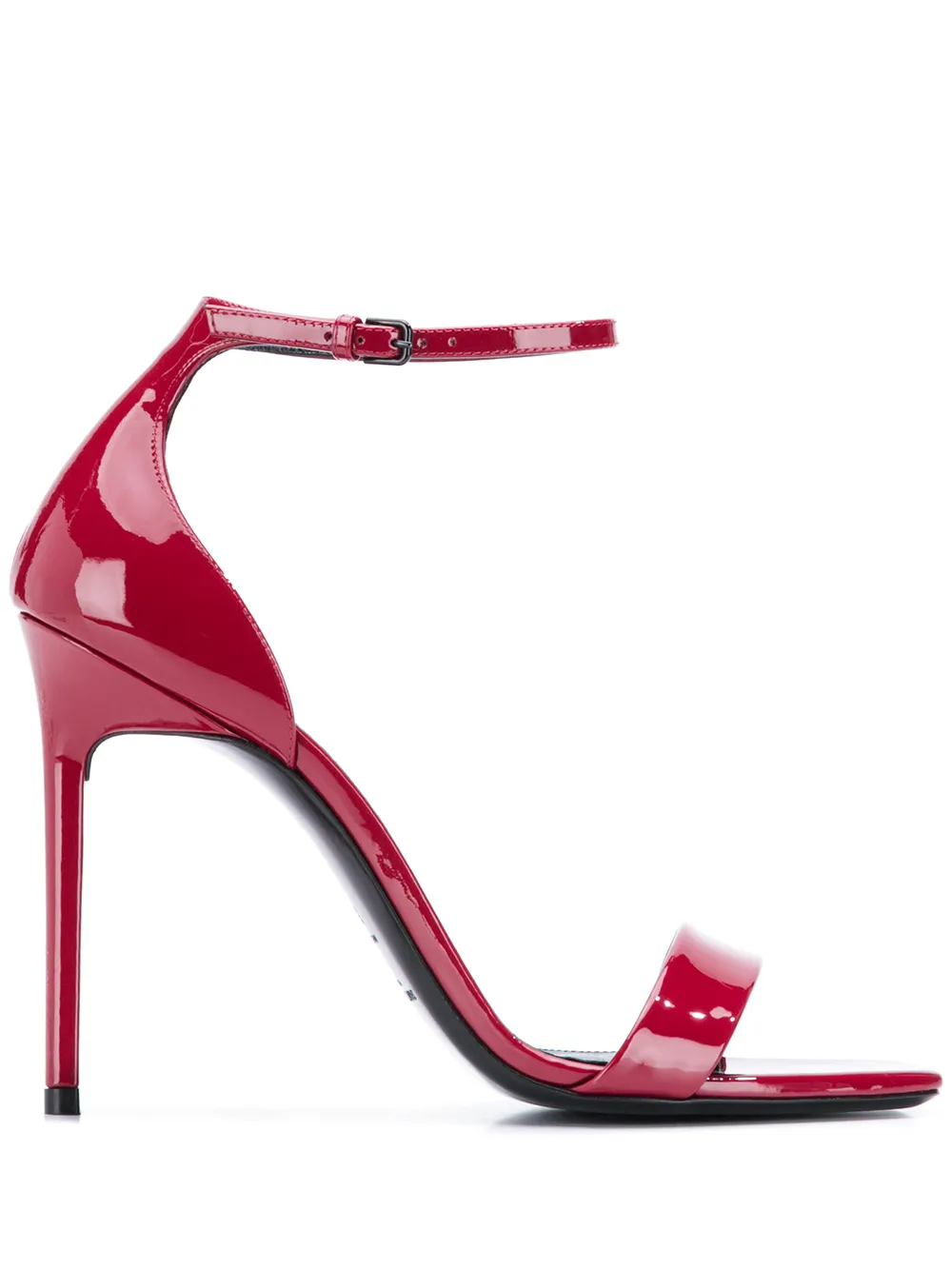 con de aguja tendencia Sandalias de Saint Laurent tacón 2YDH9IeEbW
