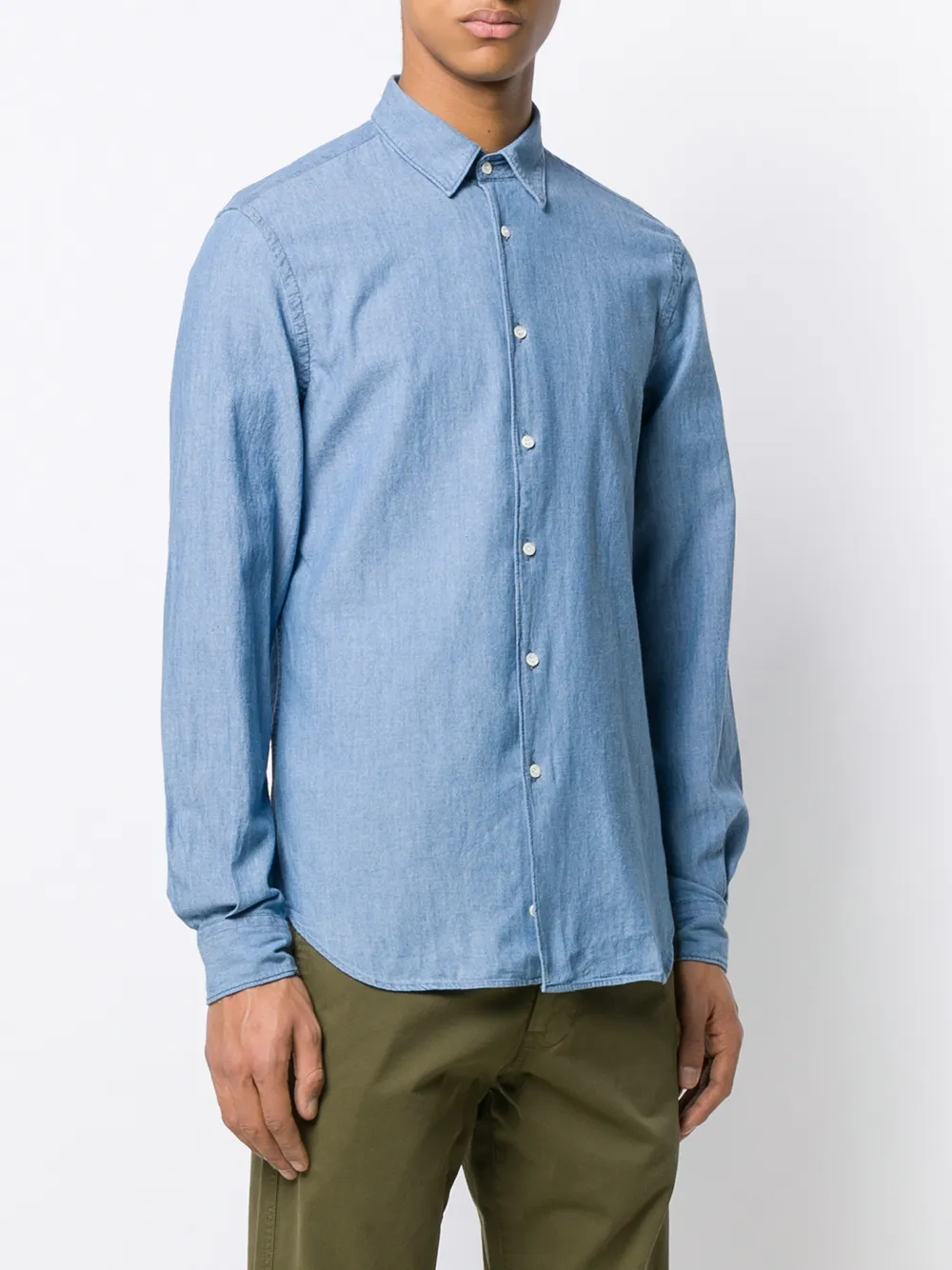 ASPESI Relaxed shirt Blauw