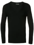 Dolce & Gabbana V-neck jumper - Black
