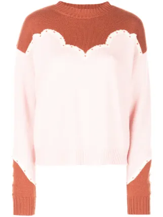 Alanui Block Farfetch Design Con Color Maglione wRra8w