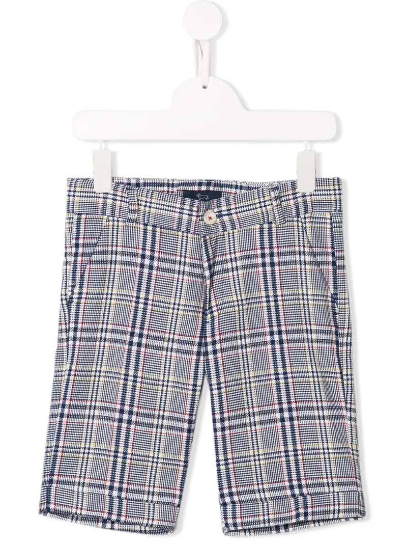 Harmont & Blaine Junior шорты-бермуды в клетку