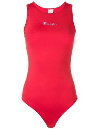 red champion bodysuit