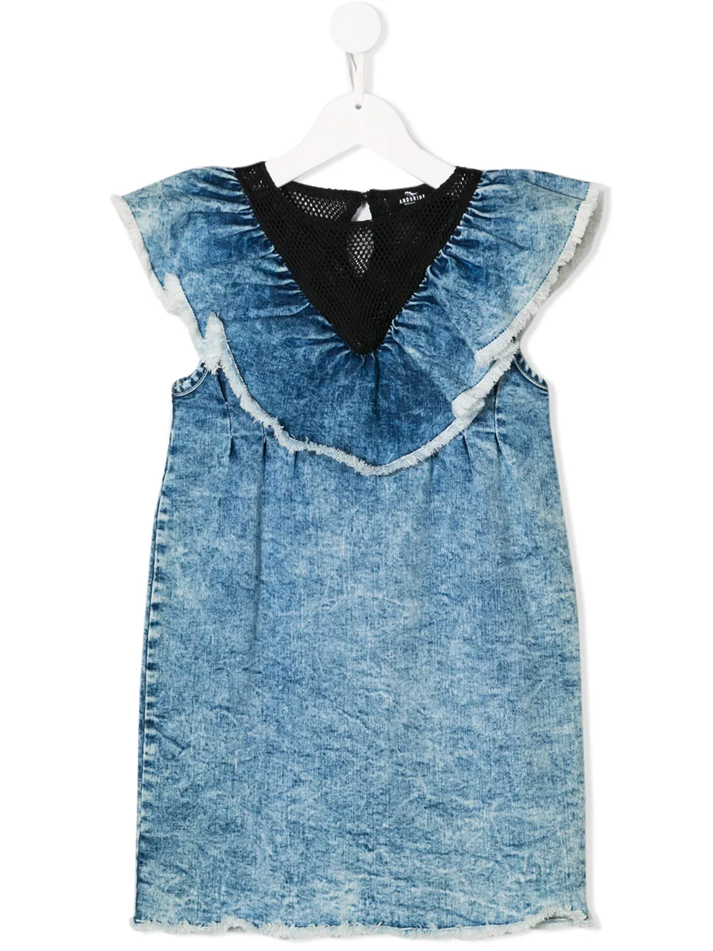 Andorine Ruffled Denim Dress | Farfetch.com