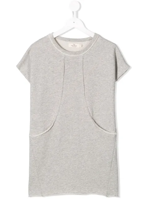 Andorine shortsleeved sweatshirt dress