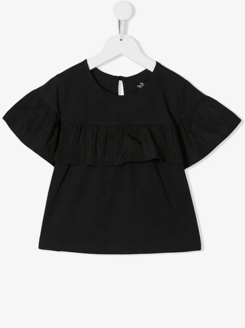 Andorine T-Shirt mit Rüschen