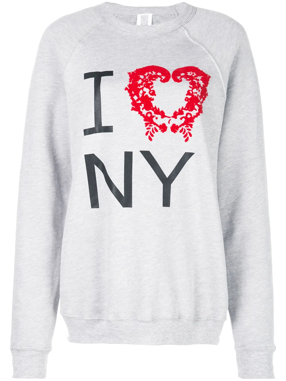 Rosie Assoulin Tops ROSIE ASSOULIN I LOVE NY JUMPER - GREY