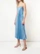 Vince pleated midi dress