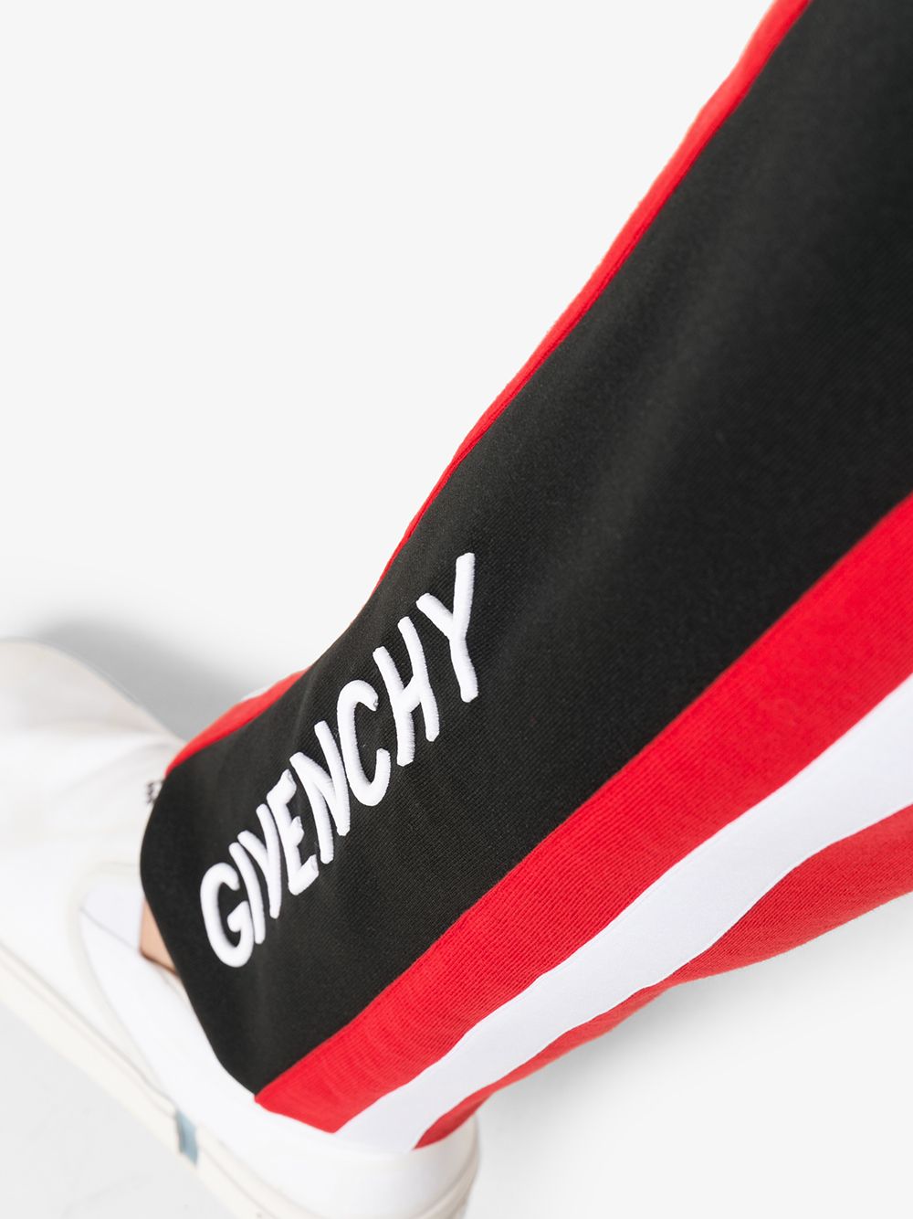 фото Givenchy спортивные брюки с контрастными полосками и логотипом