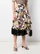 La Doublej Jungle midi skirt