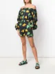 Image 2 of La Doublej off-shoulder floral playsuit