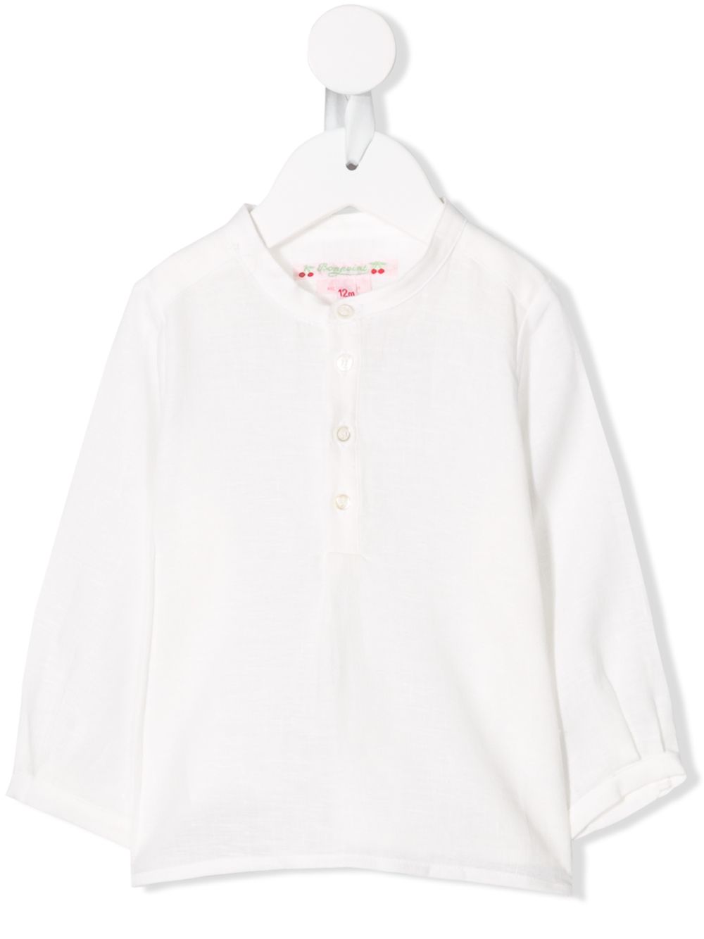 Bonpoint Babies' Button-up Blouse In White