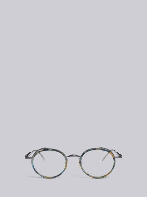 TB914 - Silver Rectangular Eyeglasses | Thom Browne Official