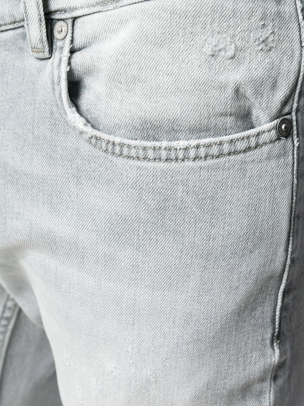 фото Closed джинсы средней посадки с эффектом потертости