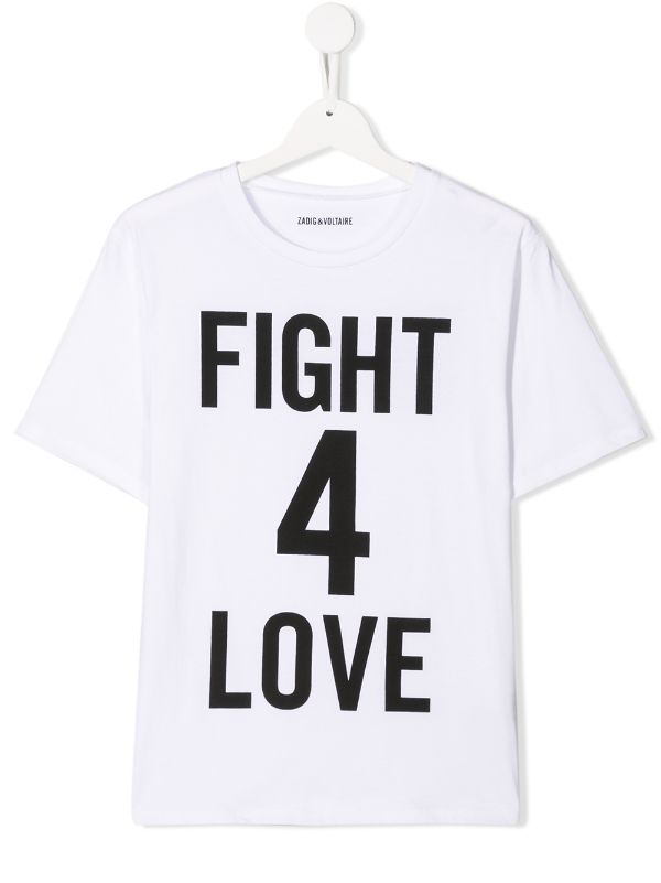 Voltaire T-shirt Zadig - Love\u0027 Kids Farfetch \u0027Fight 4 \u0026