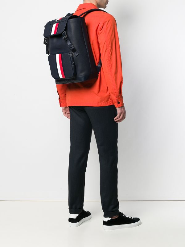 elevated signature tape backpack