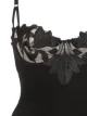 Fleur Du Mal تيشيرت لاصق بكبسولات سفلية ليلي