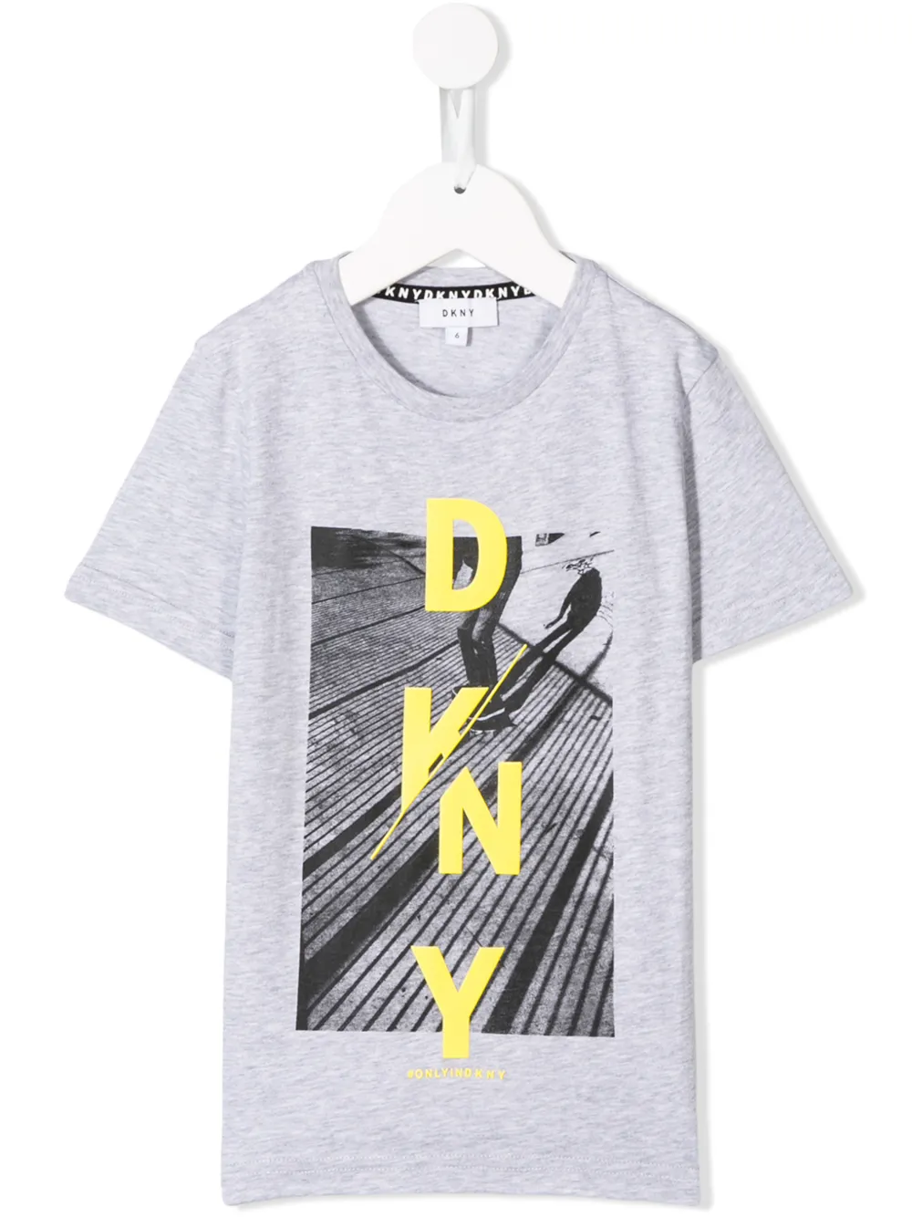 Dkny Kids футболка с фотопринтом