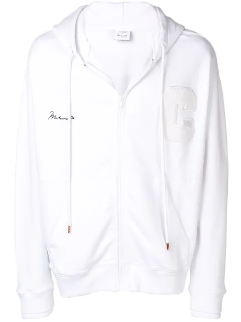 COUNTY OF MILAN x Muhammad Ali zip front hoodie