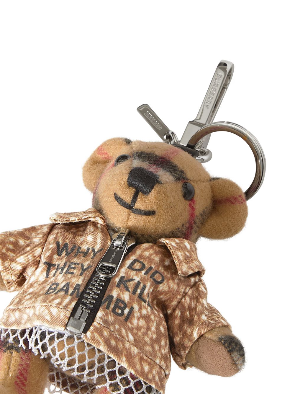 Burberry Thomas Bear Charm In Vintage Check Cashmere - Farfetch