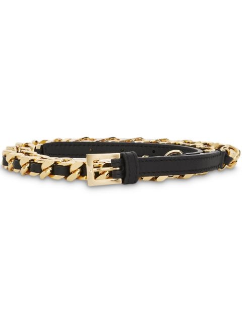 burberry chain belt