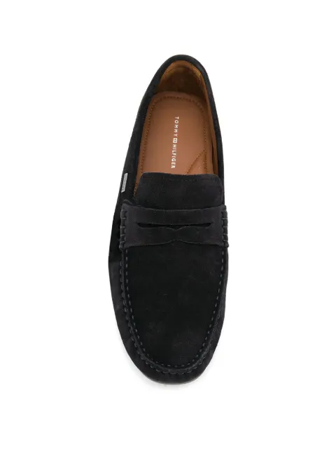 tommy hilfiger tan loafers