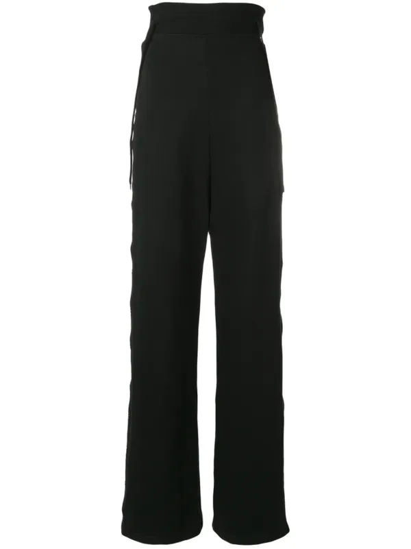 buttoned track pants
