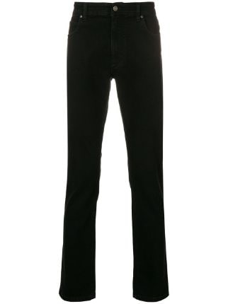 Roberto Cavalli Black Slim Fit Jeans - Farfetch