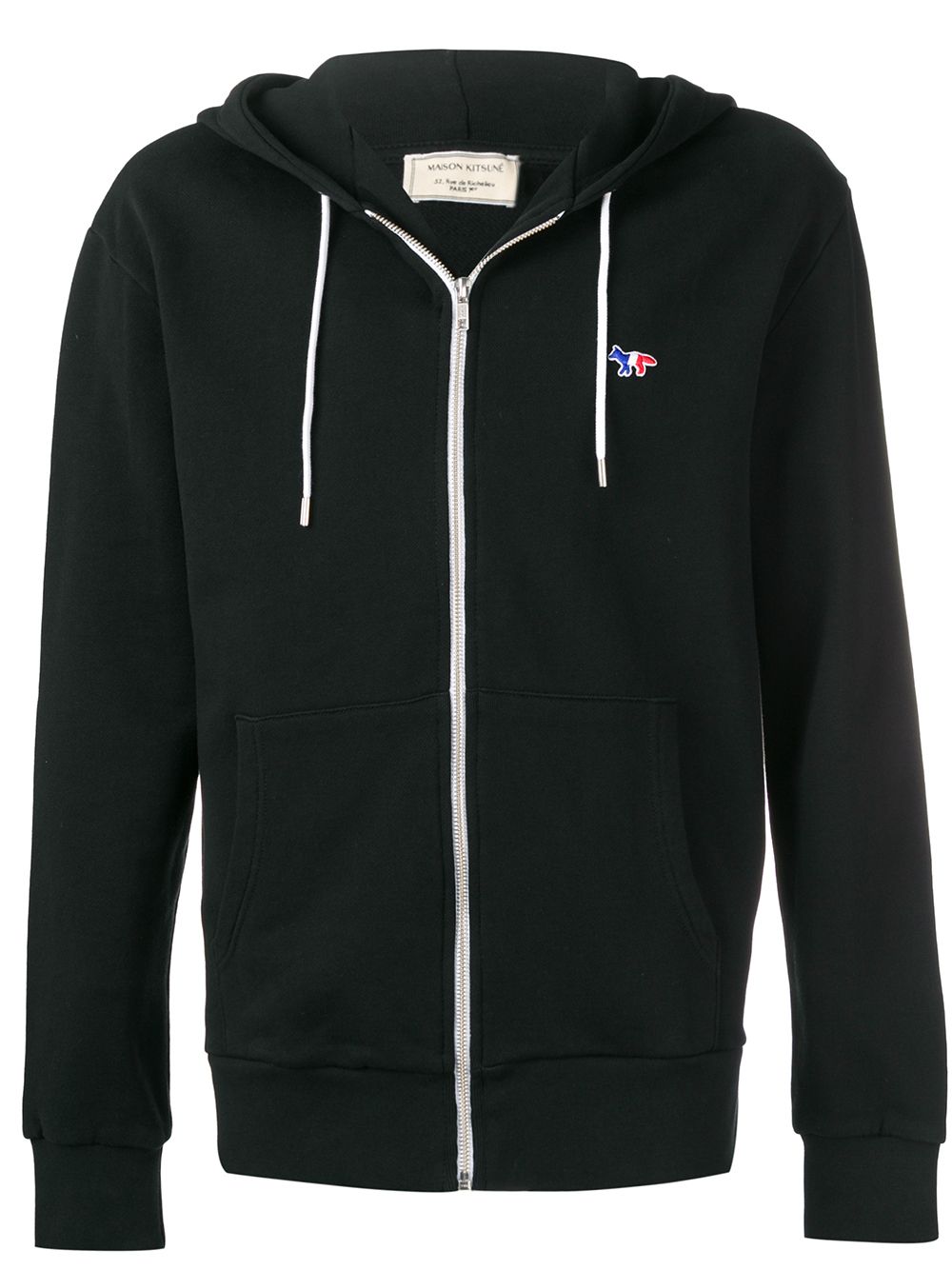 Shop Maison Kitsuné Classic Hoodie In Black