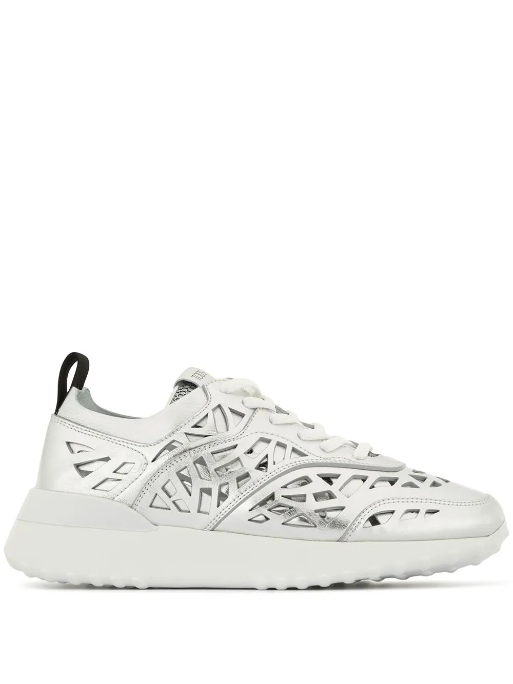 Tod's Uitgesneden sneakers Zilver