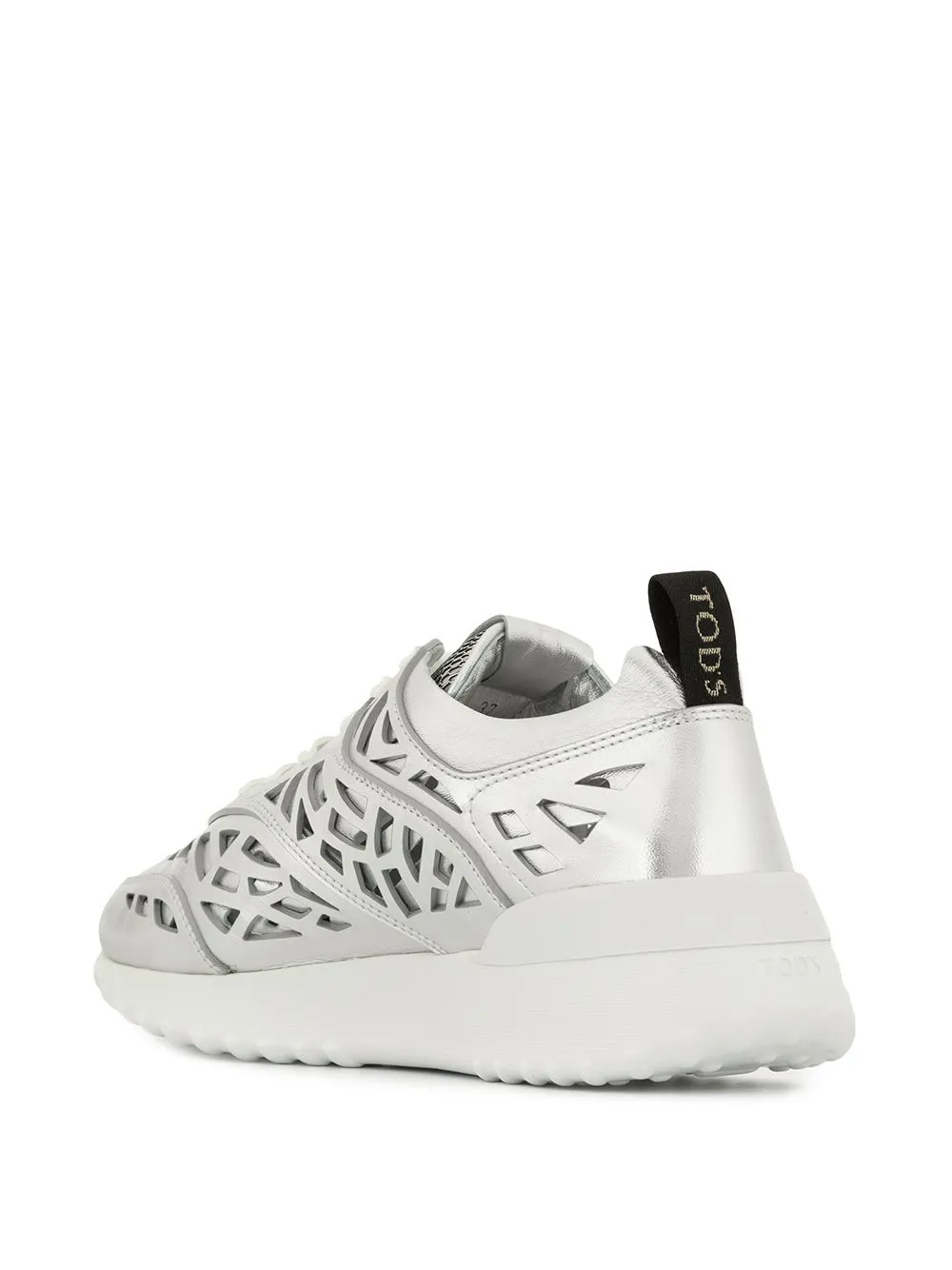 Tod's Uitgesneden sneakers Zilver