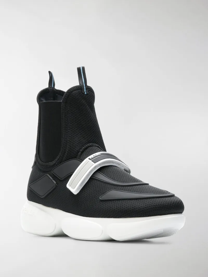 prada mid top sneakers