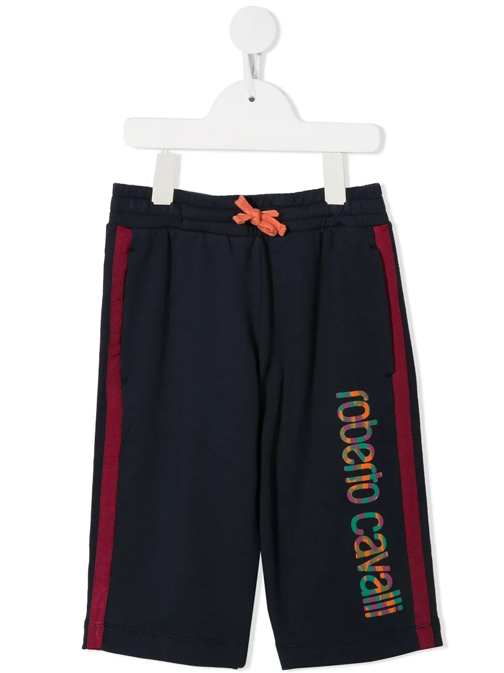 

Roberto Cavalli Junior Navy jersey logo shorts - Blue