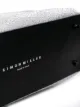 Simon Miller white logo clutch bag