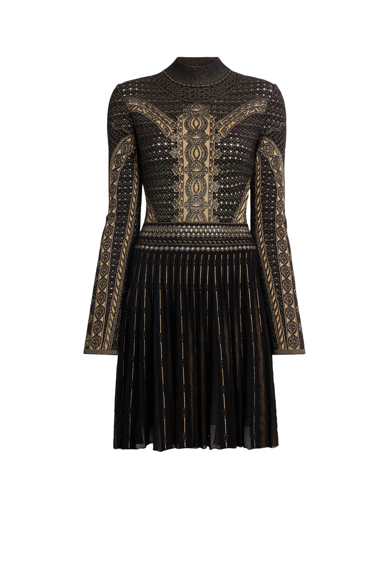 Henna jacquard knit dress | Roberto 