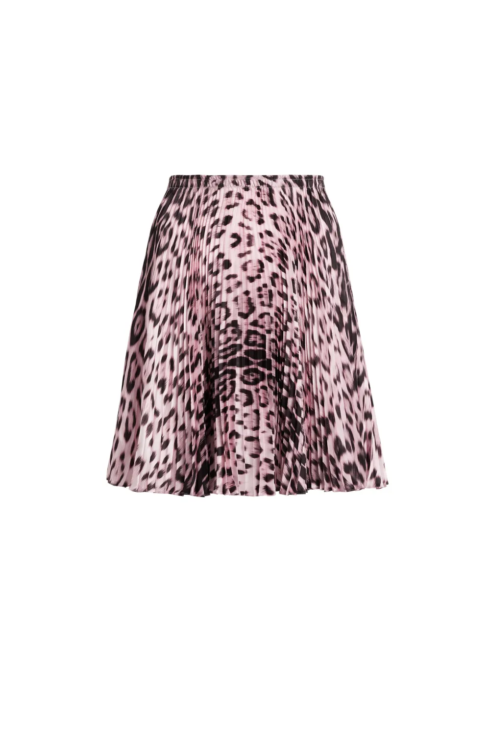 Click to view more detailed imagery on our partner's website Roberto Cavalli Heritage Jaguar Print Mini Skirt In Pink