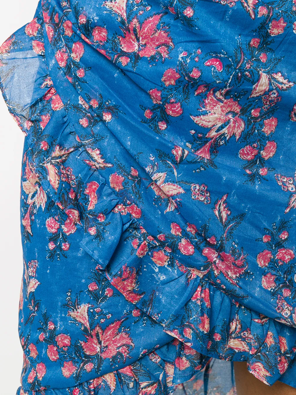 isabel marant esther dress blue