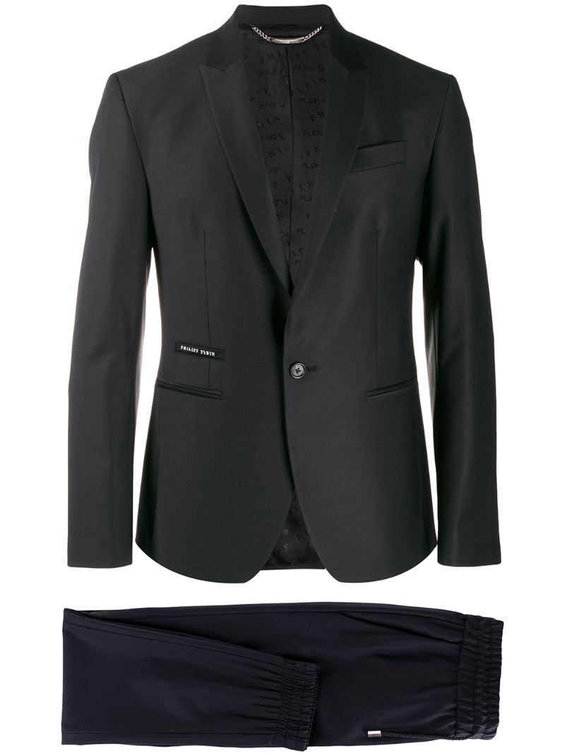 Philipp Plein Two Piece Suit In Black