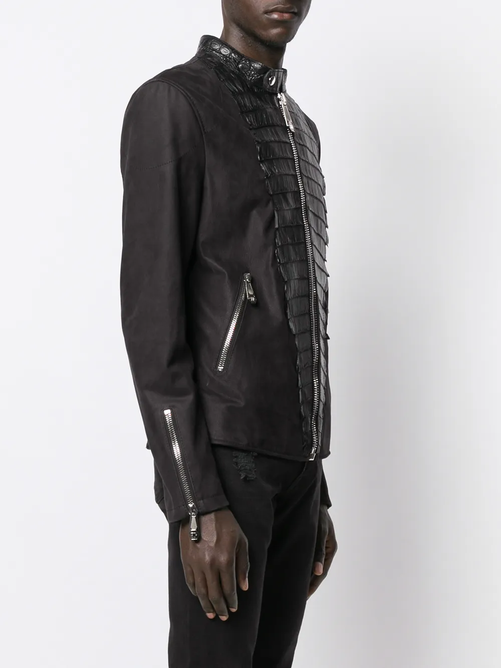 фото Philipp plein байкерская куртка luxury