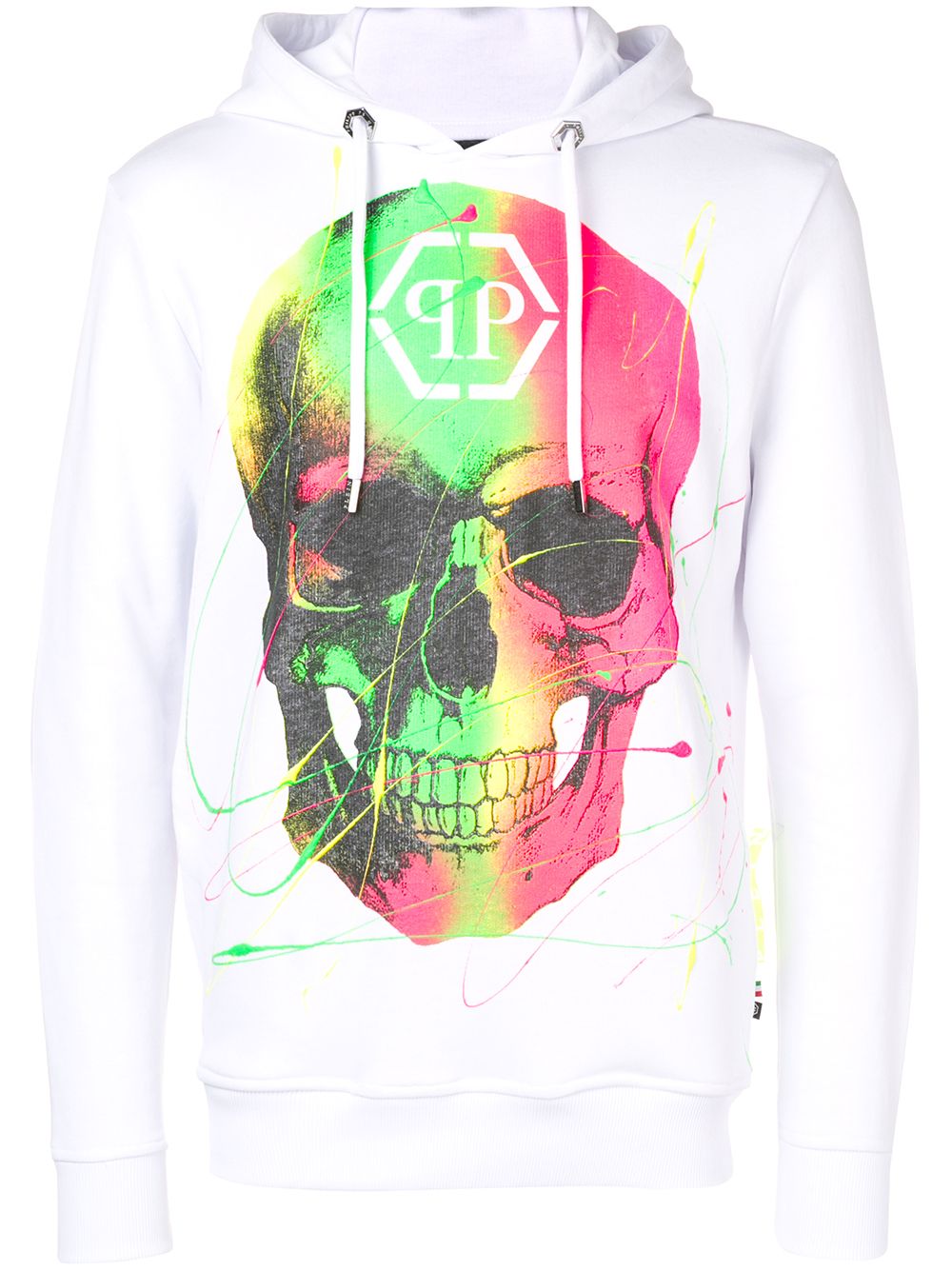 фото Philipp plein худи с принтом skull