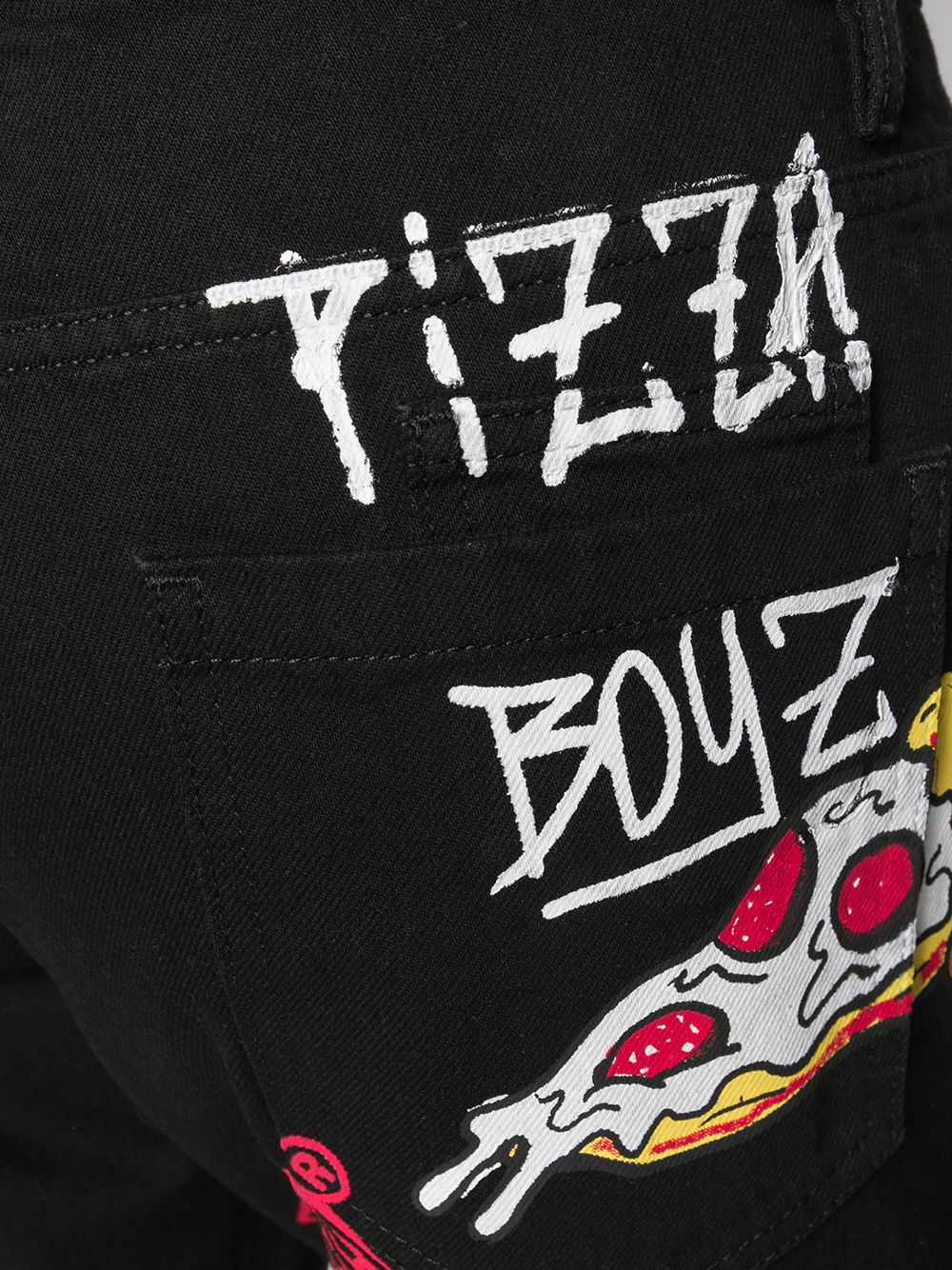 фото Philipp Plein шорты Pizza Boy длиной до колен