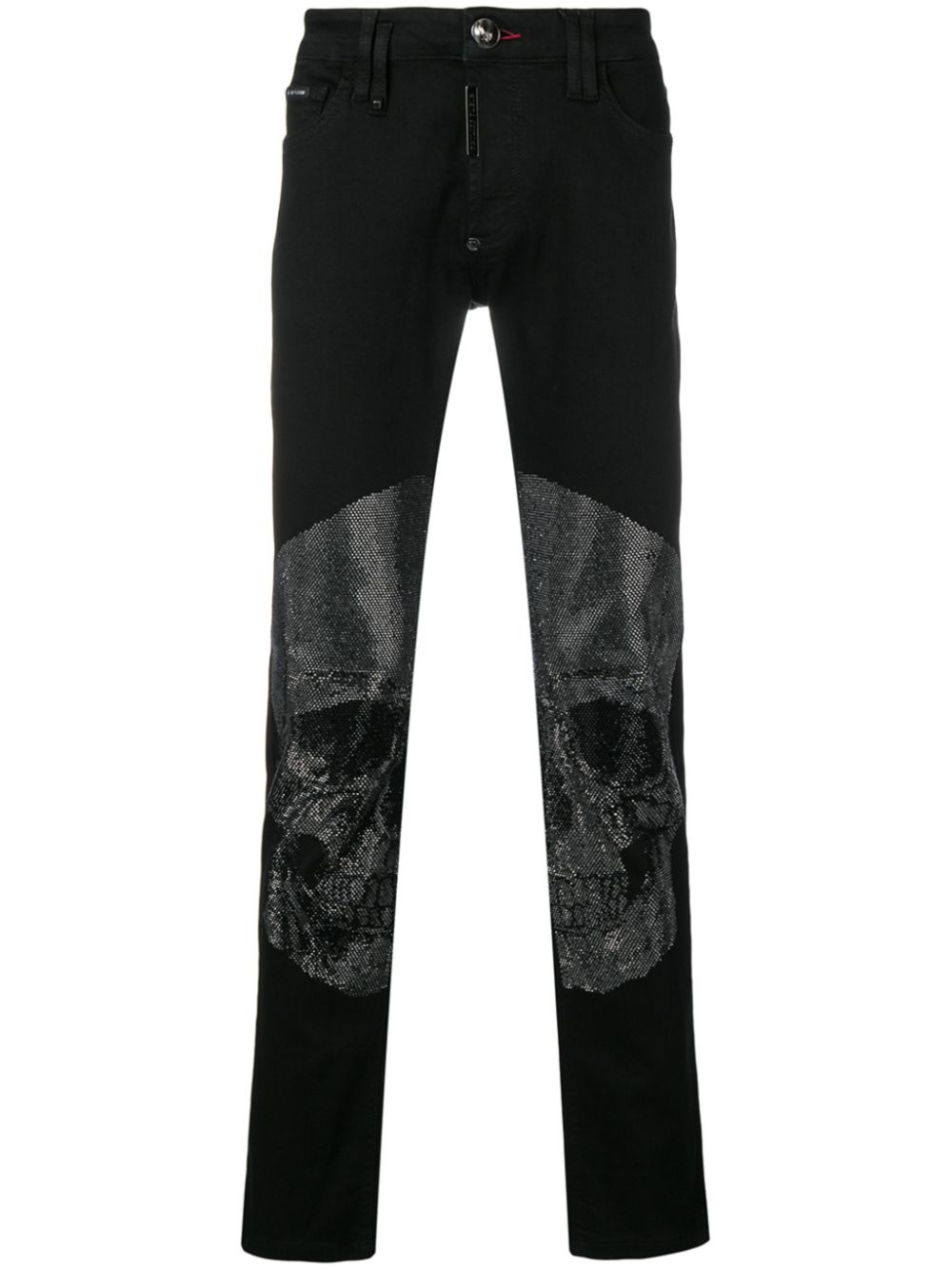 фото Philipp plein прямые джинсы skull