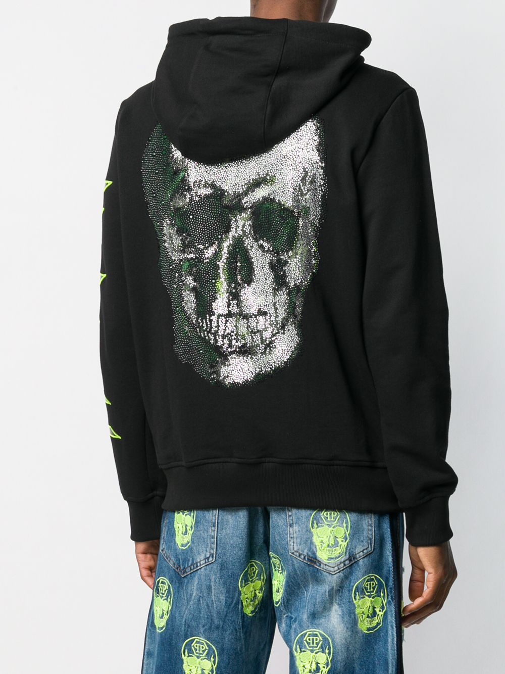 фото Philipp plein худи с принтом skull