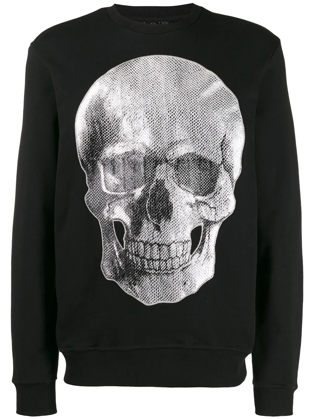 фото Philipp plein толстовка с принтом skull