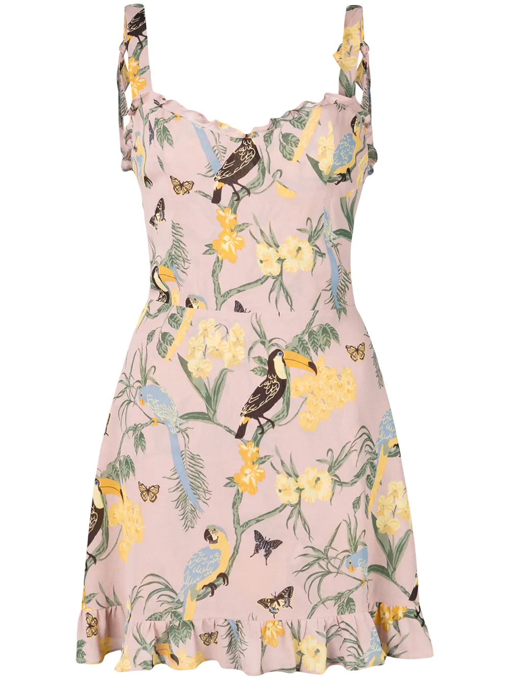 reformation tropics dress