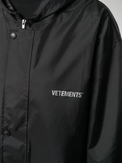 VETEMENTS copyright definition raincoat 