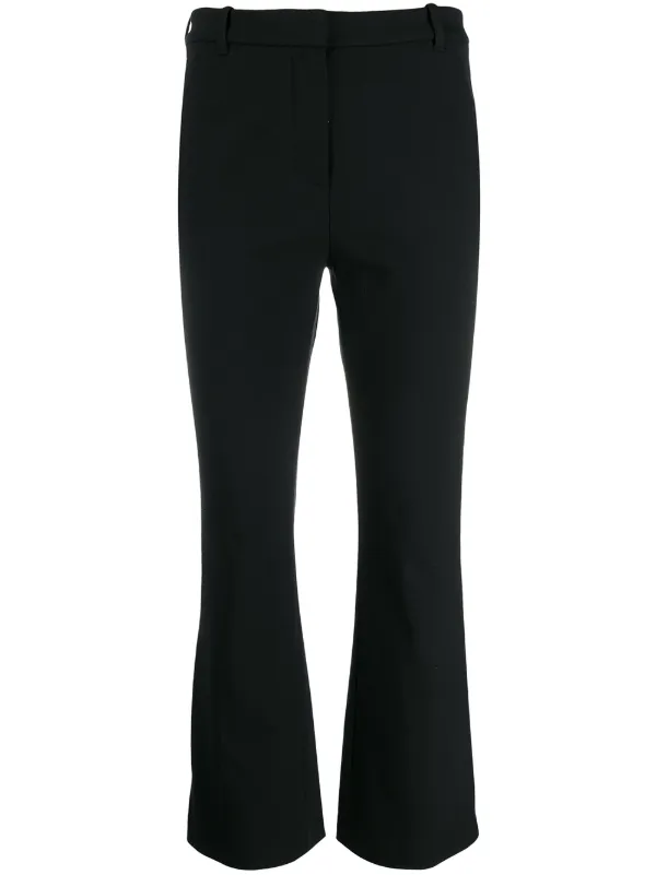black kick flare leggings