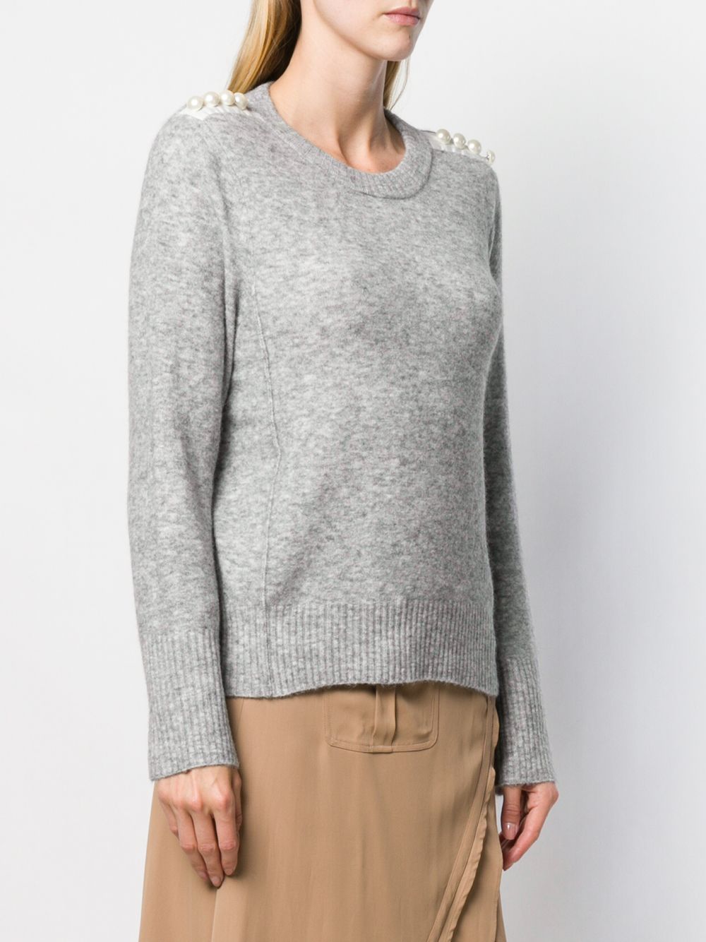 3.1 Phillip Lim Pearl Embellished Sweater - Farfetch